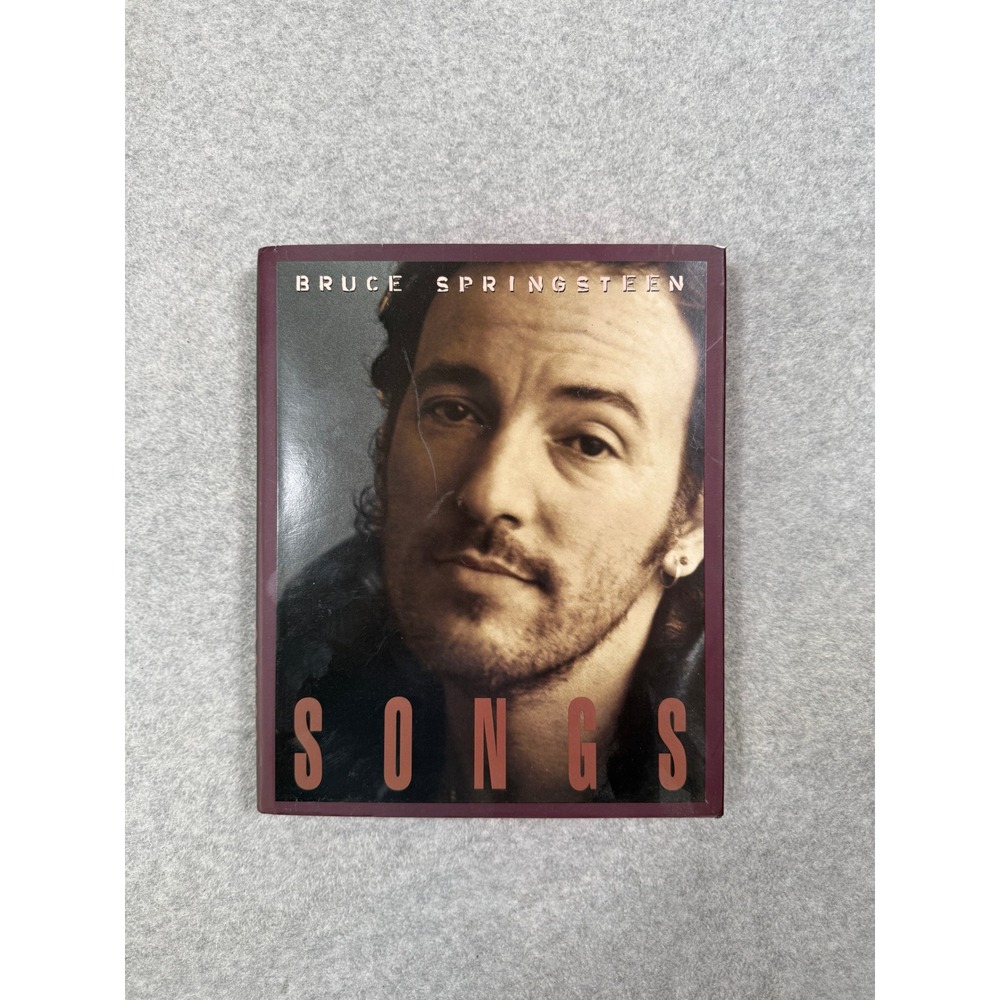 Bruce Springsteen Songs 1998 First Edition Paperback Book Avon Books Rock Music